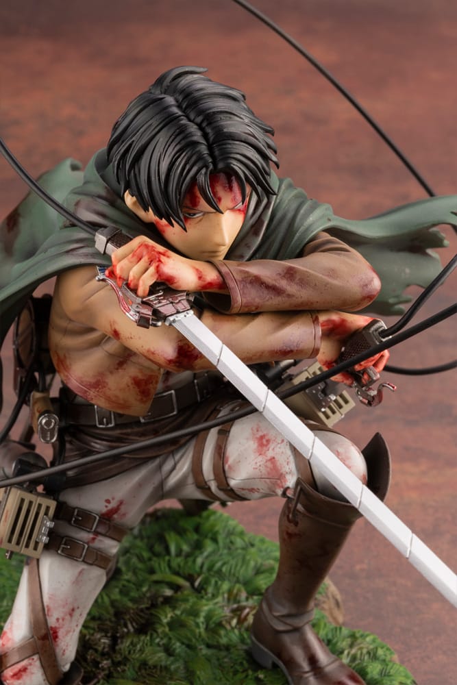 Attack on Titan ARTFX J - Levi Fortitude Ver 1/7 Scale Figure - Kotobukiya - Glacier Hobbies