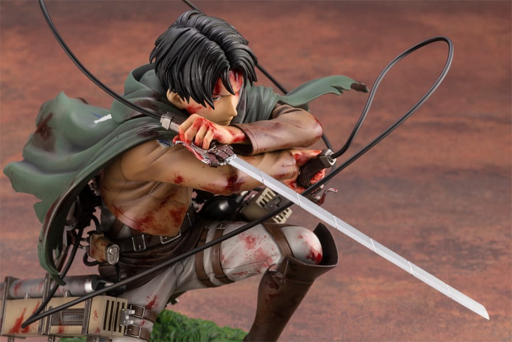 Attack on Titan ARTFX J - Levi Fortitude Ver 1/7 Scale Figure - Kotobukiya - Glacier Hobbies