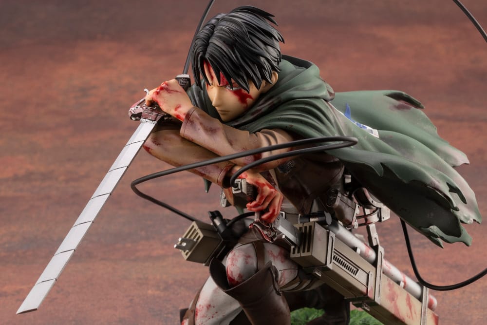 Attack on Titan ARTFX J - Levi Fortitude Ver 1/7 Scale Figure - Kotobukiya - Glacier Hobbies