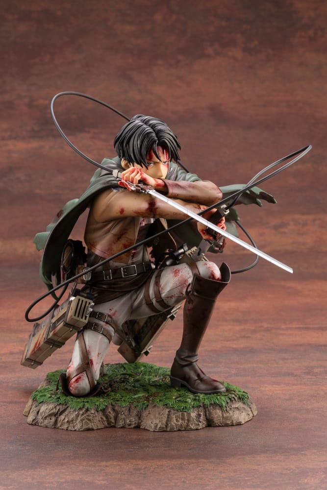 Attack on Titan ARTFX J - Levi Fortitude Ver 1/7 Scale Figure - Kotobukiya - Glacier Hobbies