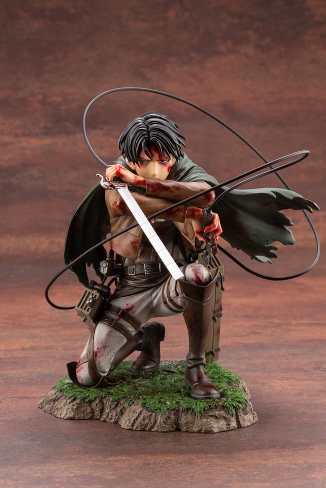 Attack on Titan ARTFX J - Levi Fortitude Ver 1/7 Scale Figure - Kotobukiya - Glacier Hobbies