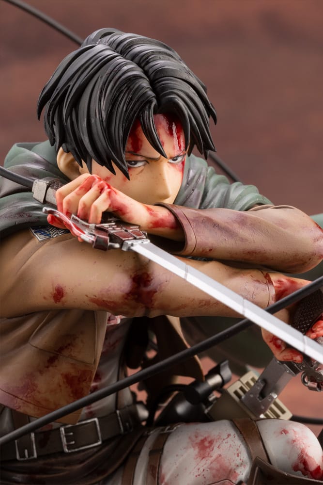 Attack on Titan ARTFX J - Levi Fortitude Ver 1/7 Scale Figure - Kotobukiya - Glacier Hobbies