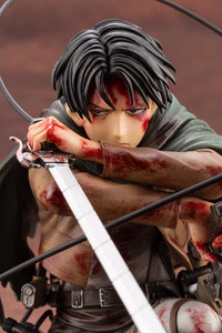 Attack on Titan ARTFX J - Levi Fortitude Ver 1/7 Scale Figure - Kotobukiya - Glacier Hobbies