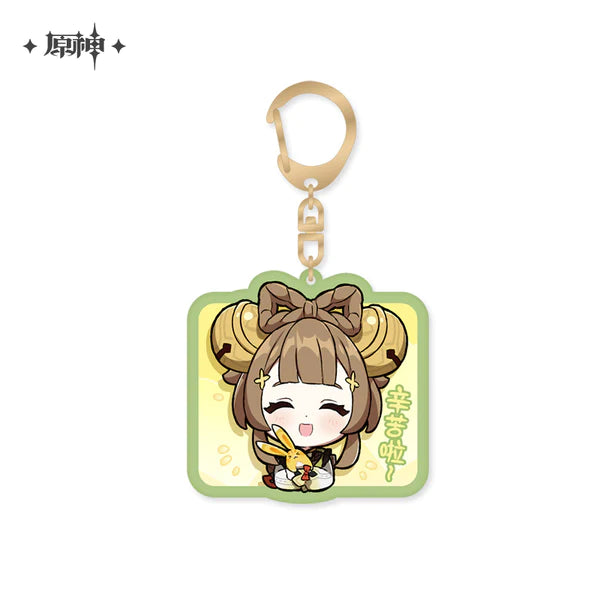 Genshin Impact Chibi Acrylic Keychain Series Pendant Vol. 2