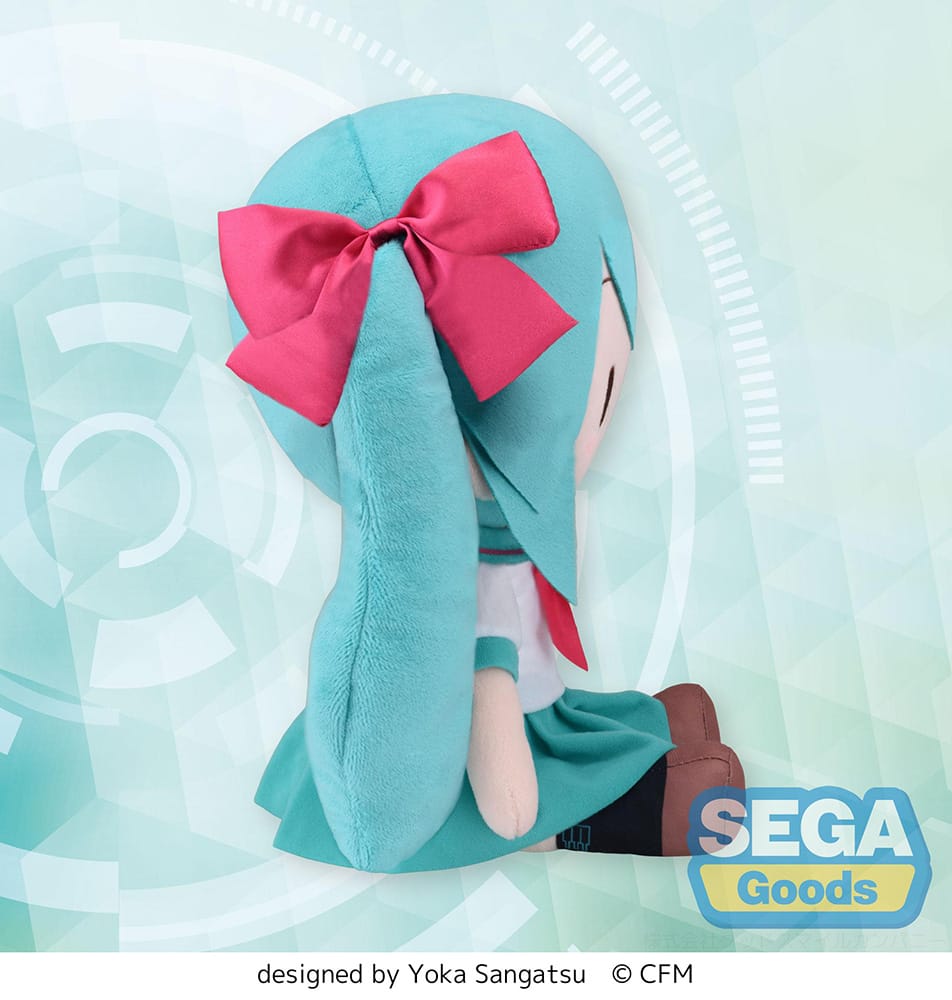 Fuwapetit "Hatsune Miku" Series L Plush "Hatsune Miku 16th Anniversary" - SEGA - Glacier Hobbies