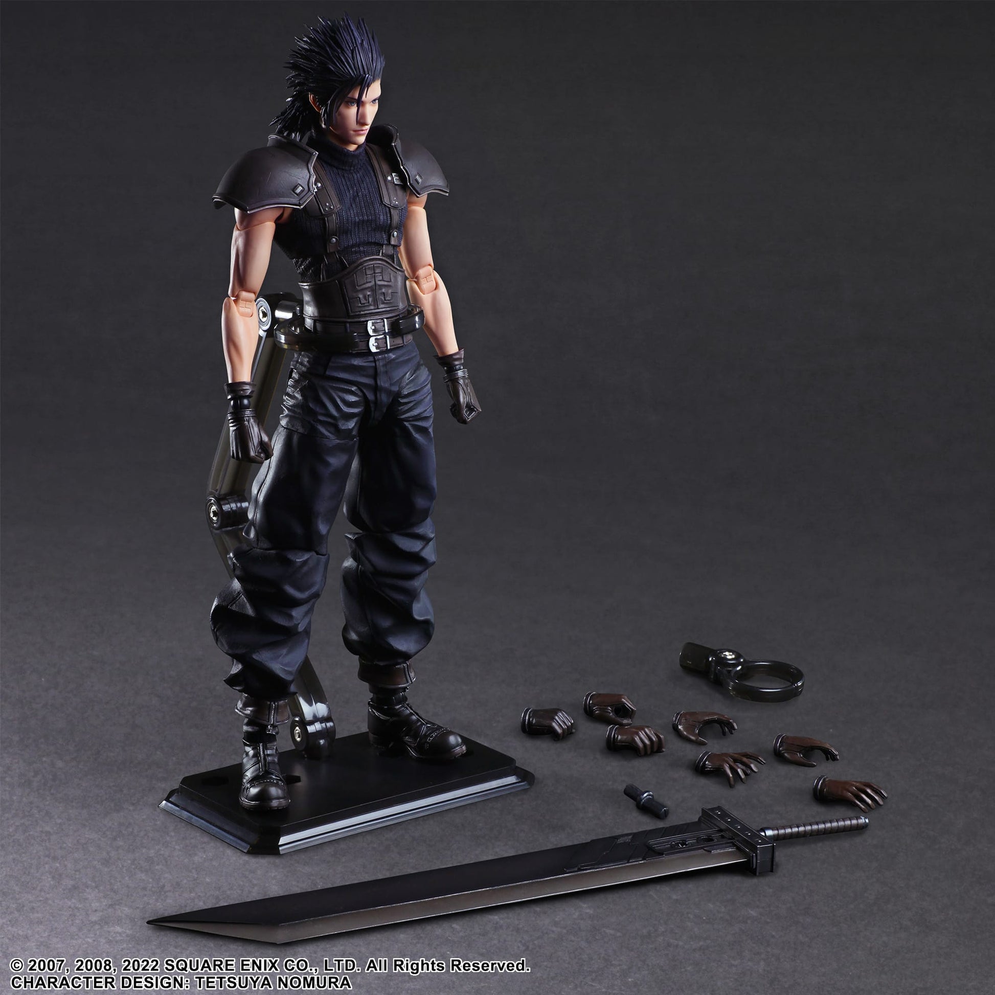 Crisis Core -Final Fantasy VII- Reunion PLAY ARTS -KAI- Zack Fair Soldier 1st Class