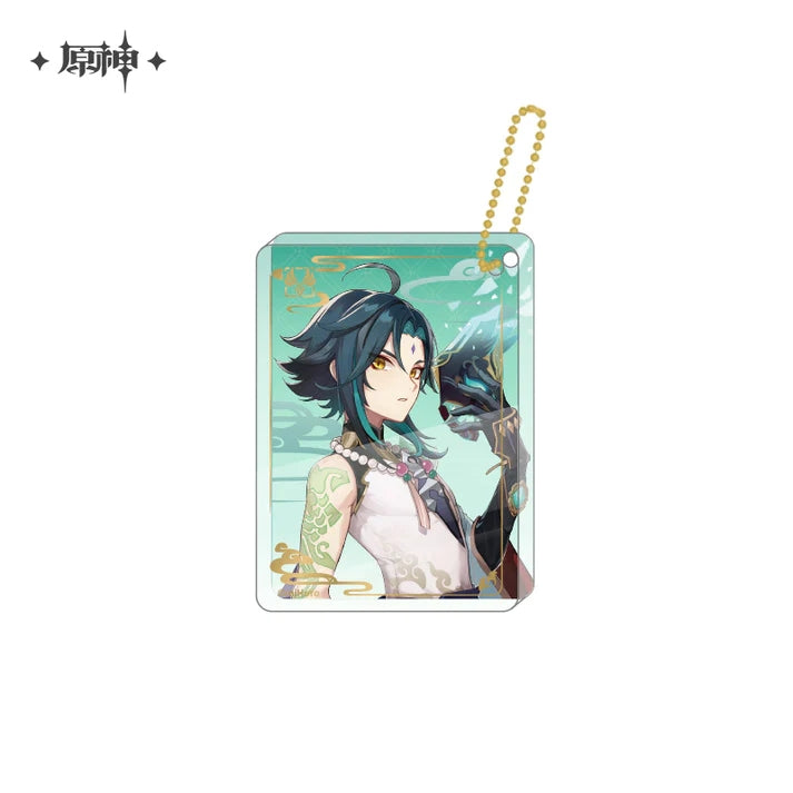 Genshin Impact Character Thick Acrylic Keychain Pendant Vol. 1