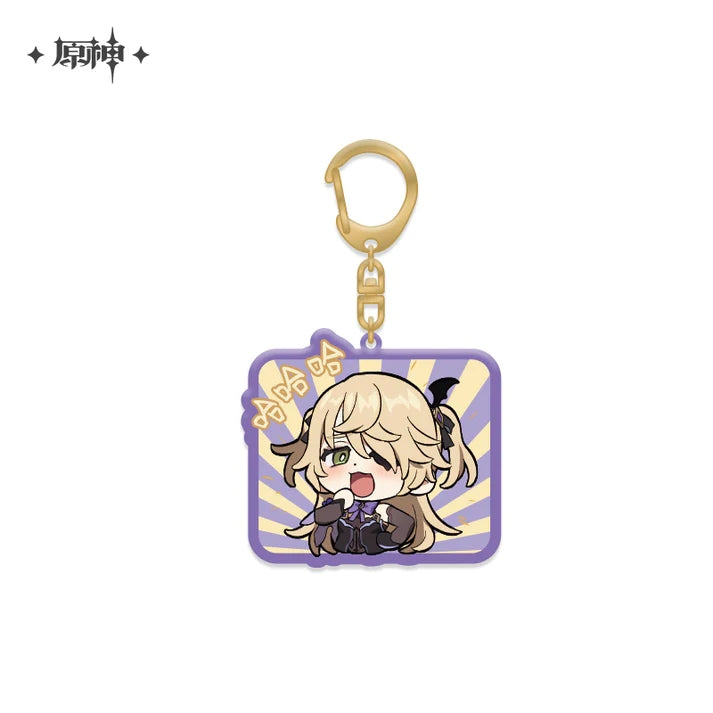 Genshin Impact Chibi Acrylic Keychain Series Pendant Vol. 1