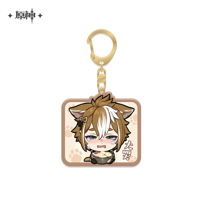 Genshin Impact Chibi Acrylic Keychain Series Pendant Vol. 2