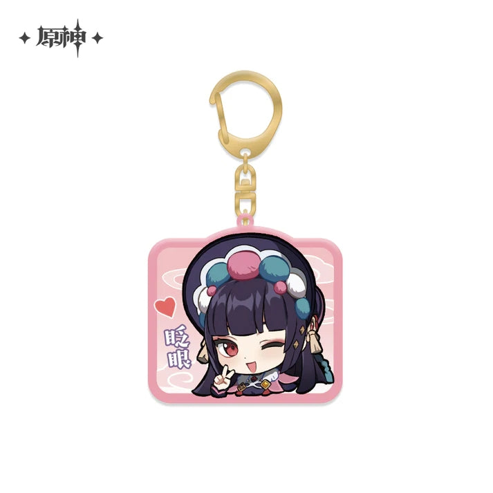 Genshin Impact Chibi Acrylic Keychain Series Pendant Vol. 2