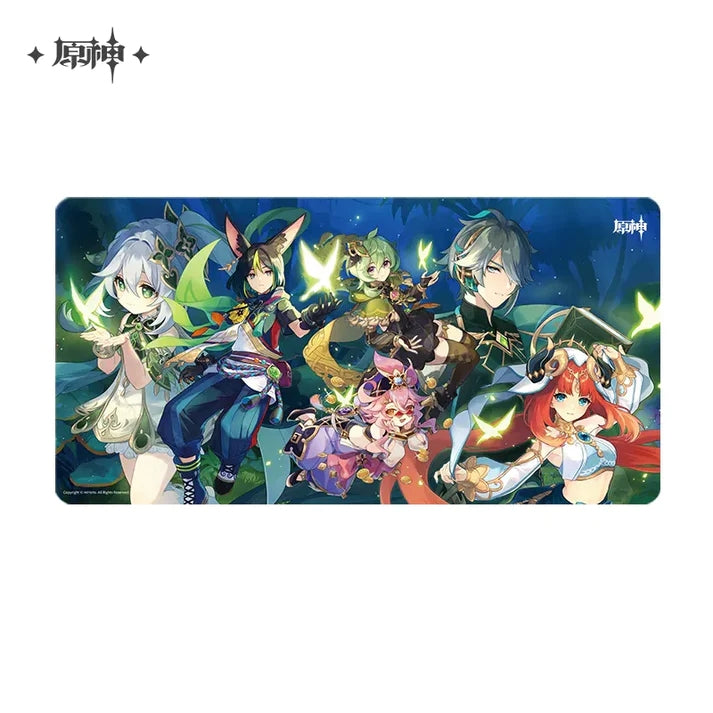 Genshin Impact Theme Large Gaming Mouse Pad