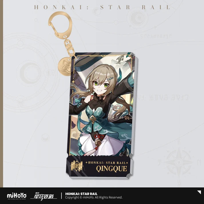 Honkai: Star Rail Character Acrylic Keychains - Erudition Path