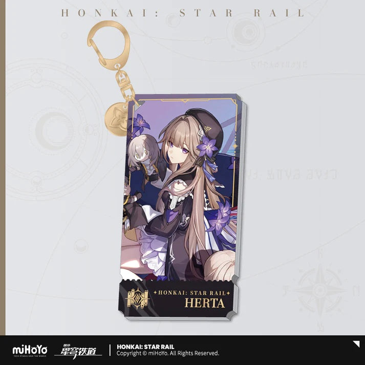 Honkai: Star Rail Character Acrylic Keychains - Erudition Path