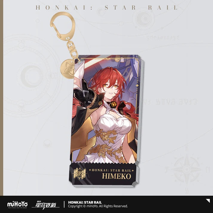 Honkai: Star Rail Character Acrylic Keychains - Erudition Path