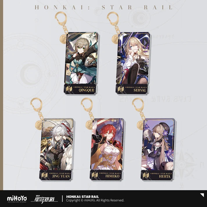 Honkai: Star Rail Character Acrylic Keychains - Erudition Path