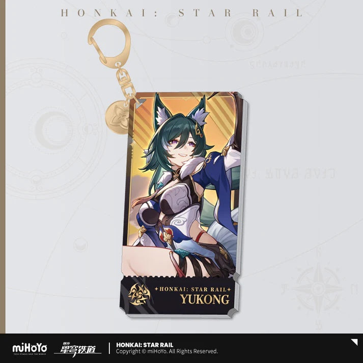 Honkai: Star Rail Character Acrylic Keychains - Harmony Path