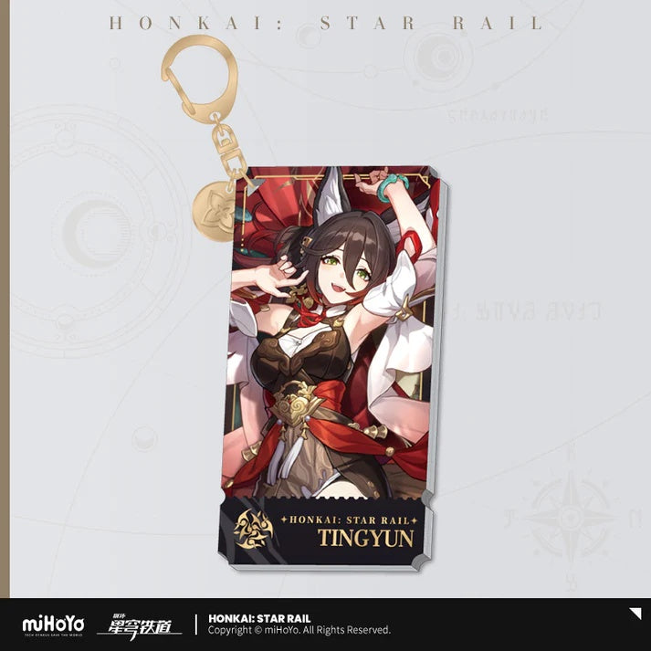 Honkai: Star Rail Character Acrylic Keychains - Harmony Path