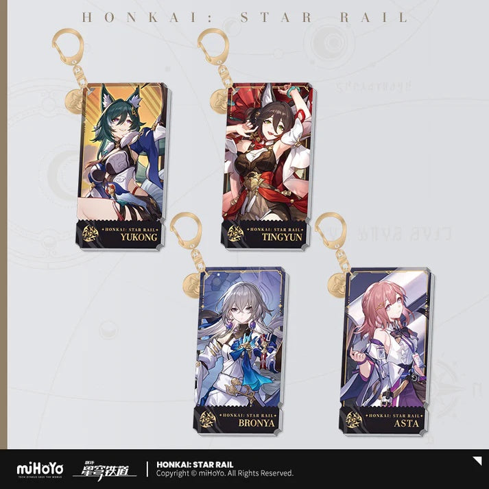 Honkai: Star Rail Character Acrylic Keychains - Harmony Path