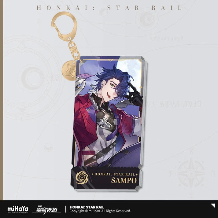 Honkai: Star Rail Character Acrylic Keychains - Nihility Path