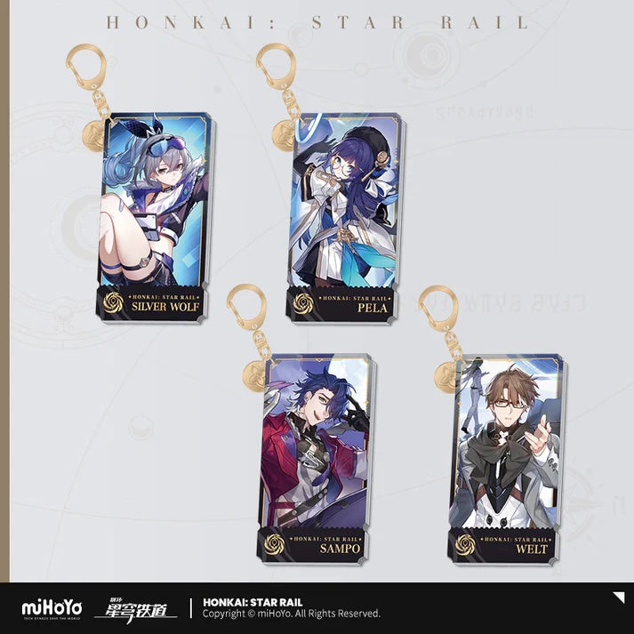 Honkai: Star Rail Character Acrylic Keychains - Nihility Path