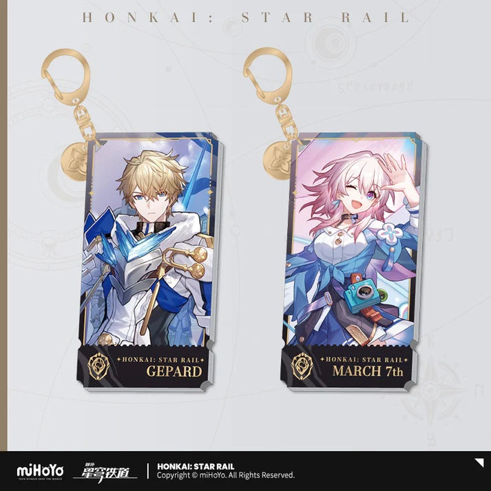 Honkai: Star Rail Character Acrylic Keychains - Preservation Path