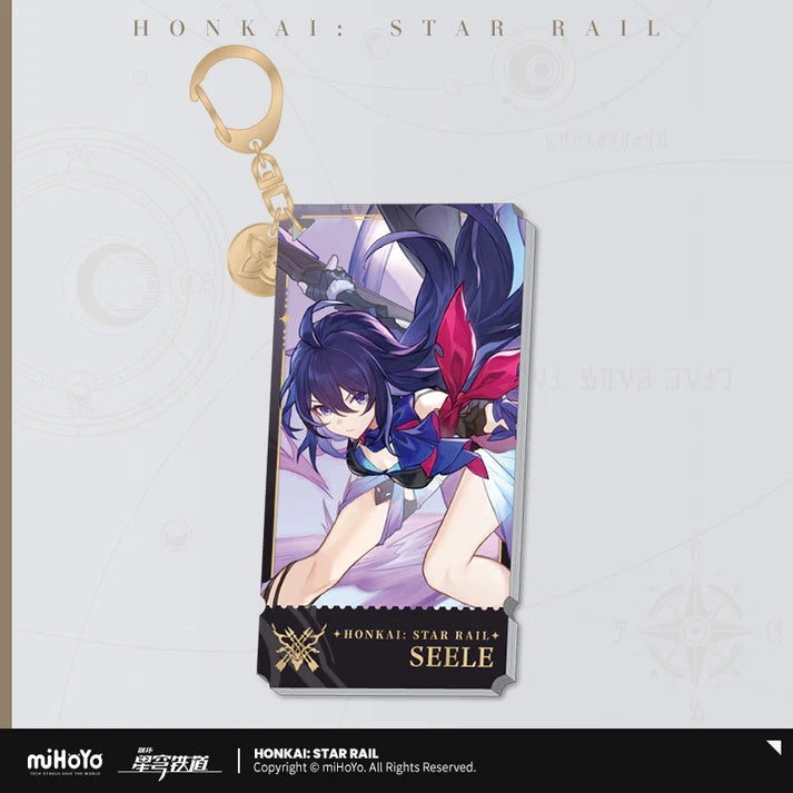 Honkai: Star Rail Character Acrylic Keychains - The Hunt Path