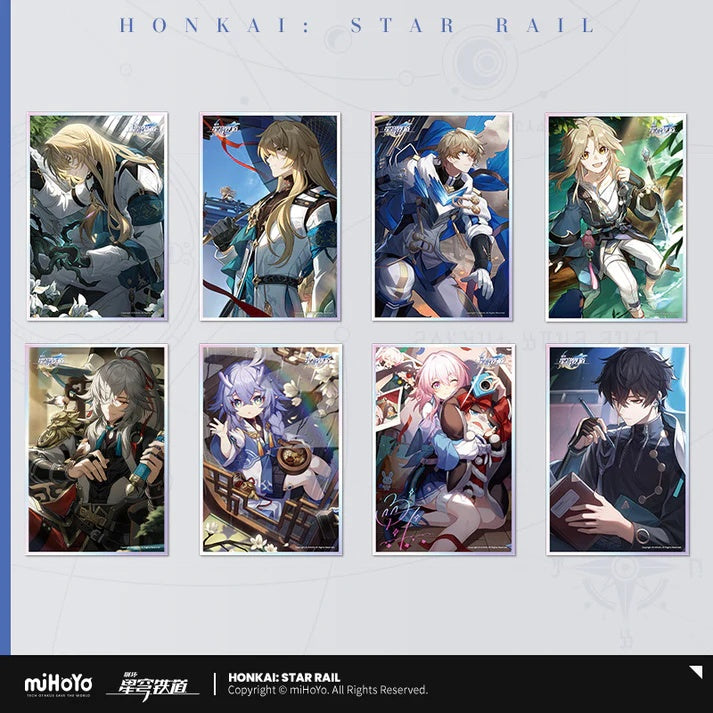 Honkai: Star Rail Light Cone Acrylic Shikishi Cardboard