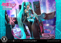 PRISMA WING Hatsune Miku Art by neco DX Edition 1/4 Scale Statue - Glacier Hobbies - Prime 1 Studio