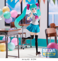 Luminasta "Hatsune Miku" Series "Hatsune Miku 16th Anniversary" KEI Ver. - Glacier Hobbies - SEGA