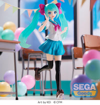 Luminasta "Hatsune Miku" Series "Hatsune Miku 16th Anniversary" KEI Ver. - Glacier Hobbies - SEGA