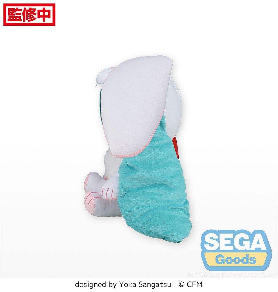 Fuwapetit "Hatsune Miku Rabbit 2023" Plush (LL) - Glacier Hobbies - SEGA