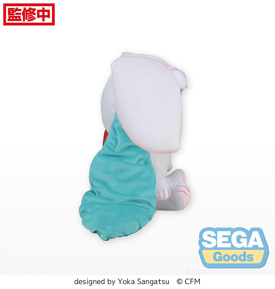 Fuwapetit "Hatsune Miku Rabbit 2023" Plush (LL) - Glacier Hobbies - SEGA