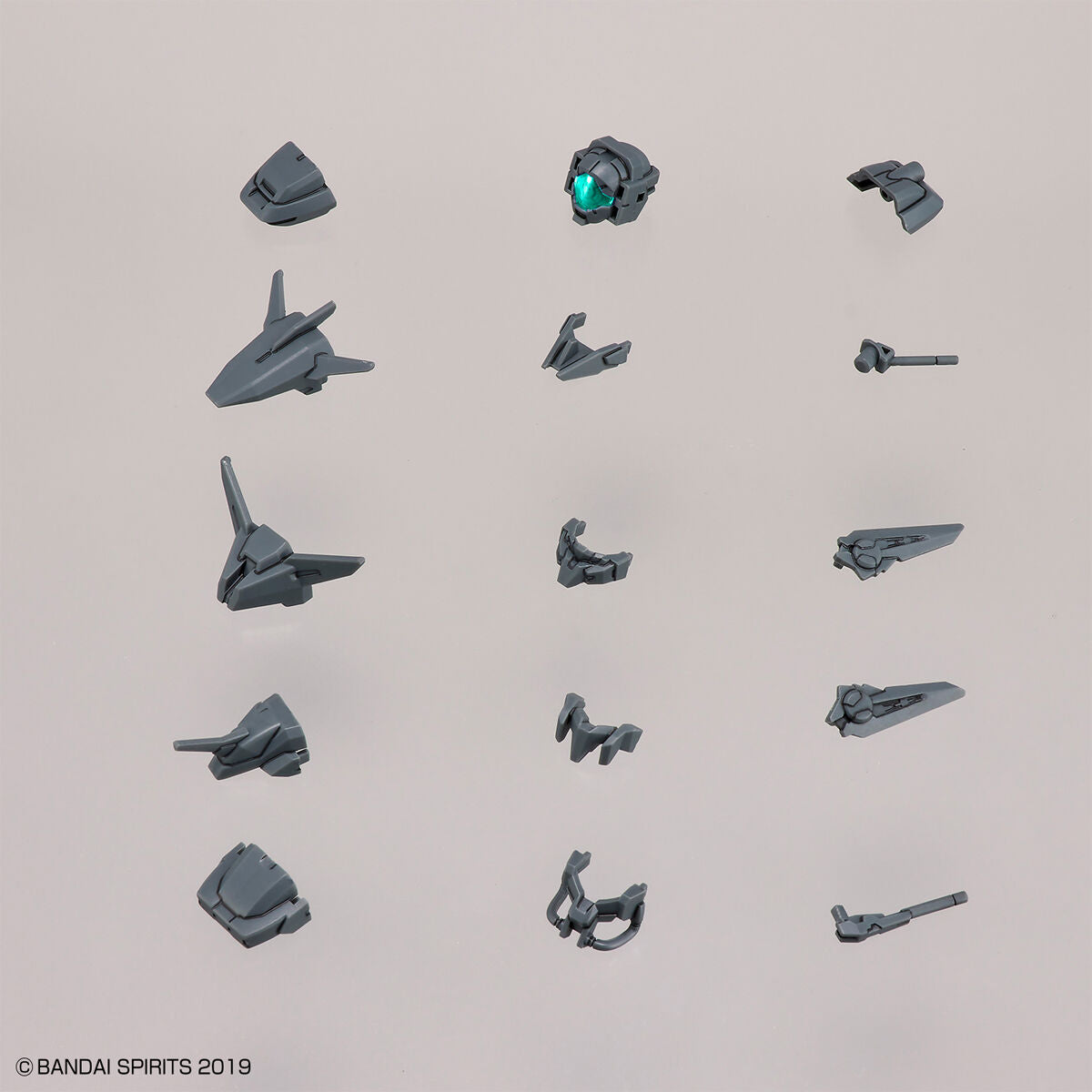 30mm Option Parts Set 6 (Customize Head A) - Glacier Hobbies - Bandai