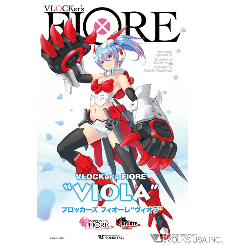 VLOCKER's FIORE Viola - Glacier Hobbies - VOLKS