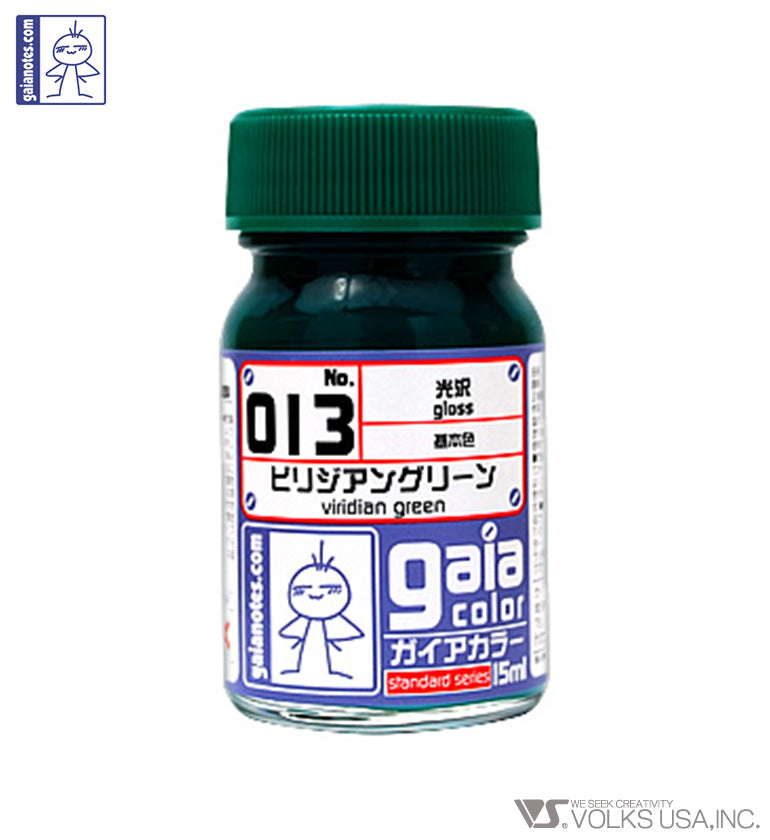 Gaia Base Color 013 Gloss Viridian Green - Glacier Hobbies - Gaia Notes