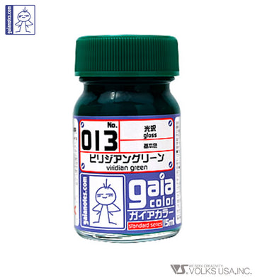 Gaia Base Color 013 Gloss Viridian Green - Glacier Hobbies - Gaia Notes