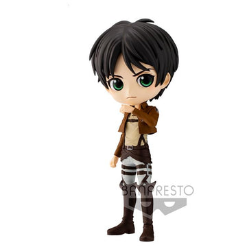 ATTACK ON TITAN Q posket-EREN YEAGER-(ver.A) - Glacier Hobbies - Banpresto