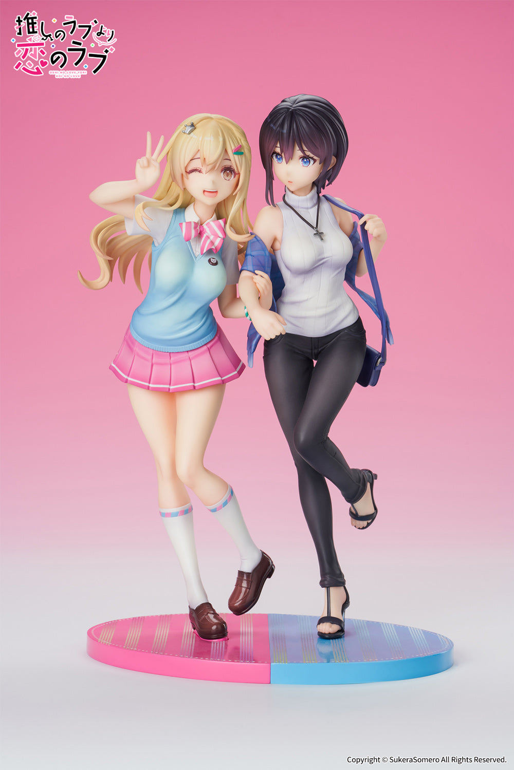 [PREORDER] APEX "OshiRabu: Waifus Over Husbandos" Ren Furutachi & Akuru Hayahoshi 1/7 Scale Figure (Set of Two) - Glacier Hobbies - APEX