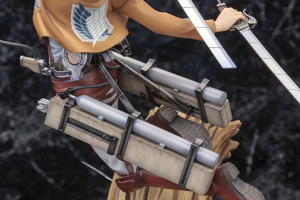 Attack on Titan ARTFX J Levi Renewal Package ver. 1/7 Scale Figure - Glacier Hobbies - Kotobukiya