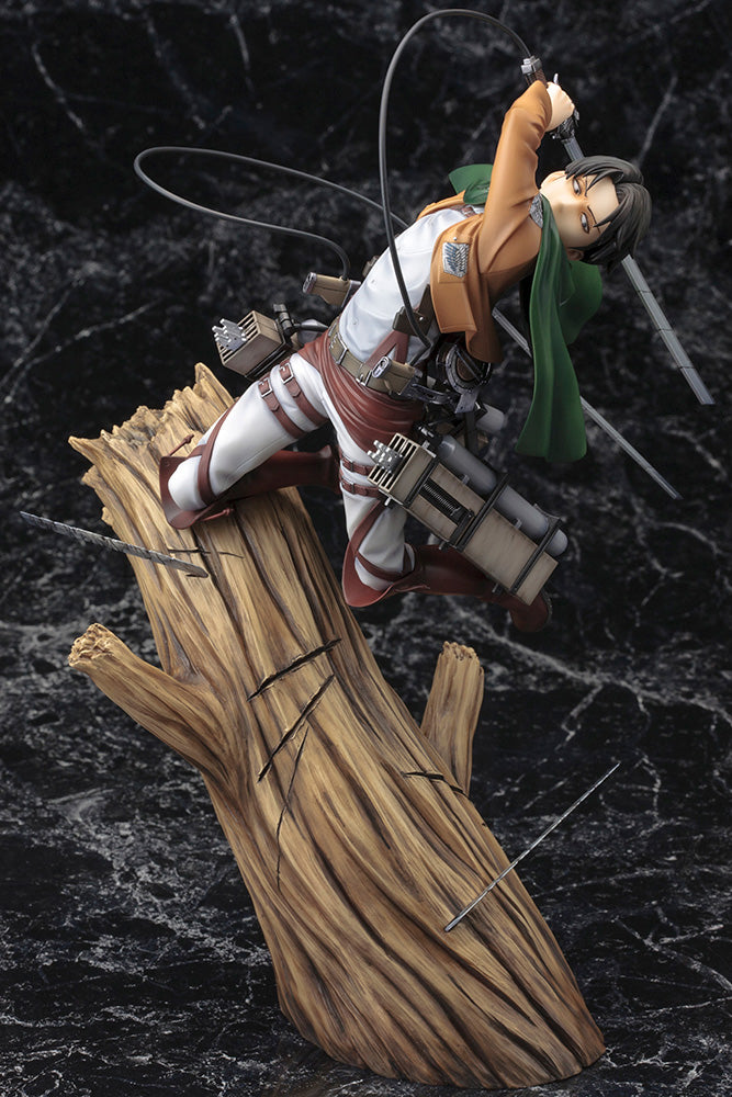 Attack on Titan ARTFX J Levi Renewal Package ver. 1/7 Scale Figure - Glacier Hobbies - Kotobukiya