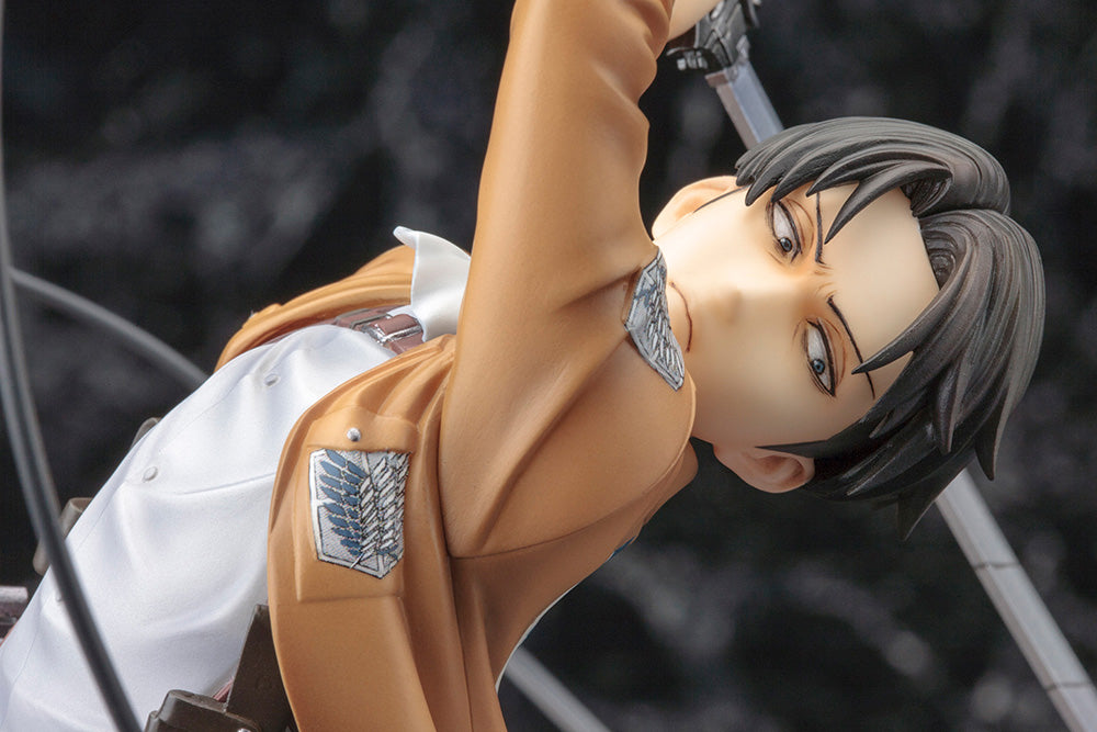 Attack on Titan ARTFX J Levi Renewal Package ver. 1/7 Scale Figure - Glacier Hobbies - Kotobukiya