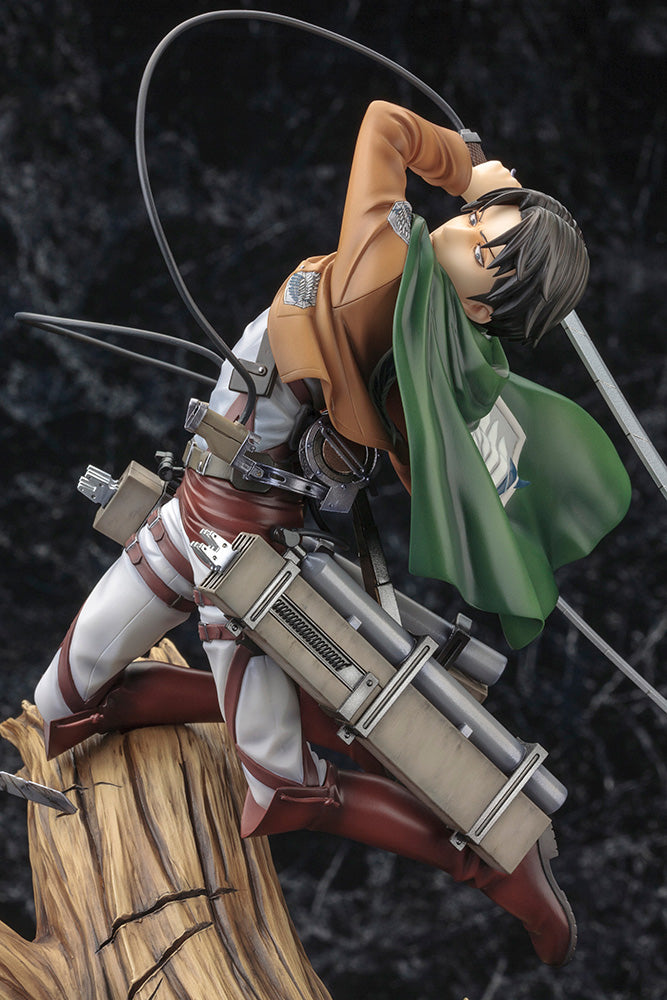 Attack on Titan ARTFX J Levi Renewal Package ver. 1/7 Scale Figure - Glacier Hobbies - Kotobukiya