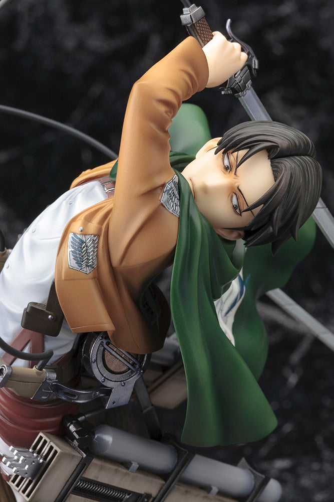 Attack on Titan ARTFX J Levi Renewal Package ver. 1/7 Scale Figure - Glacier Hobbies - Kotobukiya