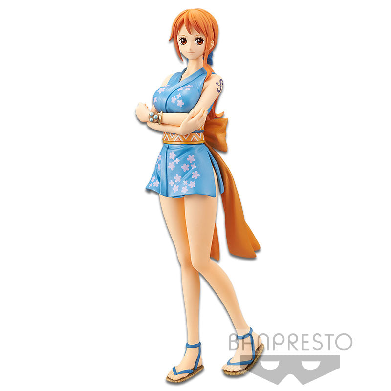 One Piece Dxf ~The Grandline Lady~ Wanokuni Vol.1 Nami - Prize Figure - Glacier Hobbies - Banpresto