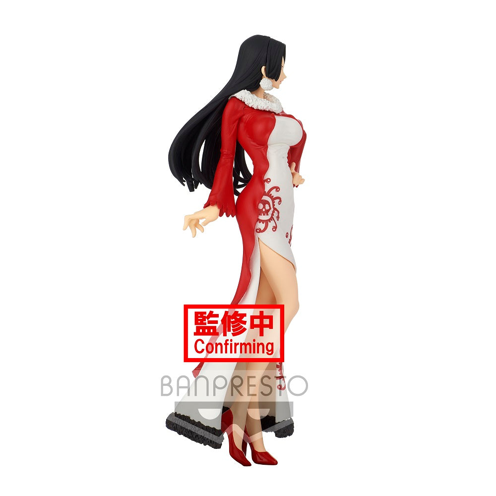 ONE PIECE GLITTER&GLAMOURS-BOA.HANCOCK WINTER STYLE-(ver.A) - Prize Figure - Glacier Hobbies - Banpresto