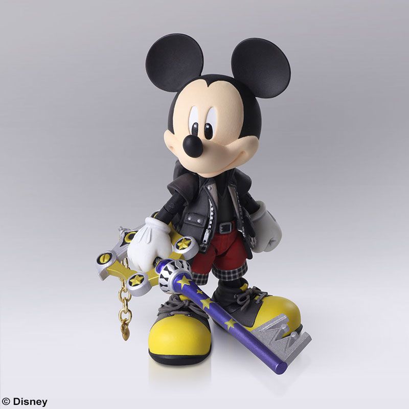 King Mickey Bring Arts - Kingdom Heart III - Glacier Hobbies - Square Enix