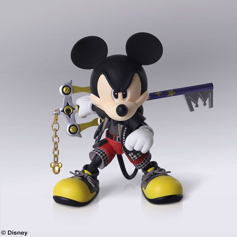 King Mickey Bring Arts - Kingdom Heart III - Glacier Hobbies - Square Enix