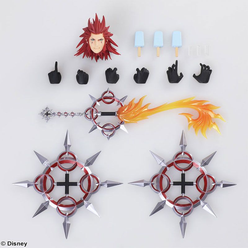 Axel Bring Arts - Kingdom Hearts III - Glacier Hobbies - Square Enix