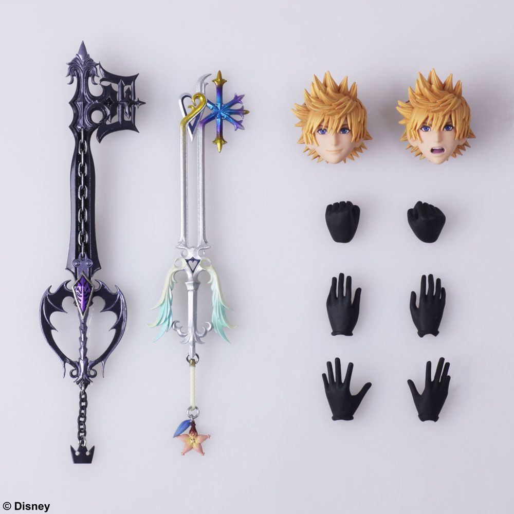 Roxas Bring Arts - Kingdom Hearts III - Glacier Hobbies - Square Enix