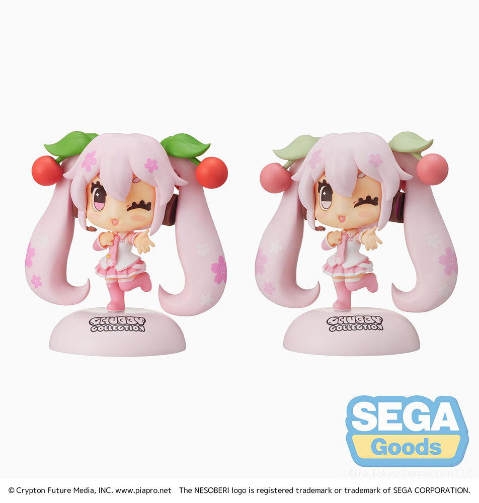 [PREORDER] CHUBBY COLLECTION "Hatsune Miku Series" MP Figure "Sakura Miku" - Glacier Hobbies - SEGA